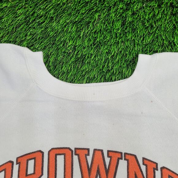 Vintage Cleveland Browns Sweatshirt Womens Large 22x21 USA - Picture 13 of 16